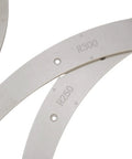 Close-up of Pro Level Router Curve Template Kit showing R250 and R300 plastic curve guides for woodworking precision.
