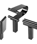 Anvil Hardy Tools Set For 1 Inch Hardy Hole Includes Hot Cut Tool Creasing Stake Spring Fuller Three Piece Metalworking Kit