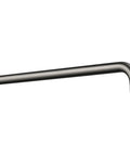 16 Inch Black Stainless Shower Arm Trim With One Half IPS Threads, Wall Mount Design For A Fresh Shower Upgrade, Durable Finish That Lasts