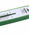 Beefed Up Push Pull Precision Force Gauge 0-15 Lbs Polystyrene Body With 0-6840 Graduation And Plus Or Minus One Unit Accuracy Ideal For Belt Tension And Material Testing, green 14-inch gauge