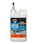 Concrete Crack Filler Gray 1.62 Lb Water Activated Dry Powder bottle with applicator, for horizontal cracks in masonry.