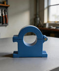 Heavy Duty Split Core Current Transformer 100A To 1000A Delivers 5A AC Output with durable blue ABS shell for easy installation.