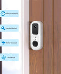 Anti Theft Doorbell Bracket For Arlo Video Doorbell 2K 2nd Gen, Easy No Drill Mount, Weatherproof Protection For Homes