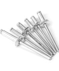 Aluminum Alloy Rivets Kit 240 Pcs Dome Head Blind Rivets Fasteners Set For Furniture Automotive DIY Projects Durable Lightweight Construction