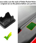 Ram 1500 Stake Pocket Covers Set Of 2 For Dodge Ram 2019 2020 2021 2022 2023 2024 2025 2026 displayed with truck bed rail