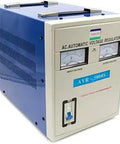5000 Watt 220V To 110V Step Down Transformer Regulator Stabilizer For Heavy Duty Appliances, Voltage Converter, blue industrial case