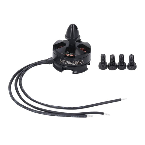 Brushless Motor 2300KV With 420G Max Thrust For FPV RC Drones, Ultra Lightweight And Compact 27.9mm By 29.7mm, motor wires and screws