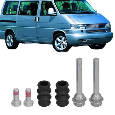 Top Rated Rear Brake Caliper Slider Pins Guide Bolts Kit BCF1346B For Transporter T4 Makes Your Ride Safe and Smooth With Direct Fit Precision And Durability. VW T4 rear brake caliper slider bolts kit, metal pins and rubber boots