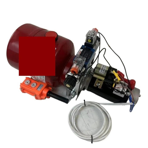 Heavy Duty 12V 24V 48V Hydraulic Pump Station With Double Acting Electric Power Unit for Forklift Stacker and Dump Truck Lift Oil Systems.