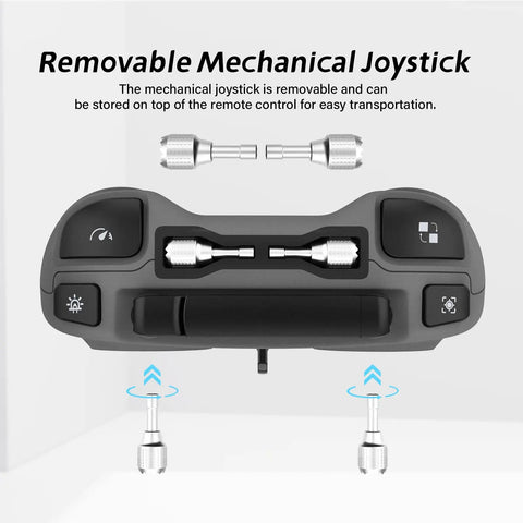 G-129 Dual Protocol FPV RC Radio Transmitter With ELRS 2.4G Firmware 3.0 to 3.3 And Autonomous TX showing removable joysticks