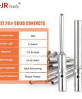 Deutsch DTM Connector Kit With 2 3 4 6 8 12 Pin Options Size 20 To 22AWG Solid Contacts, tin bronze, size 20# contacts shown