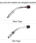 New and old Go To MIG Welding Torch Neck Swan Goose Neck Connector Tube 9mm Stainless Brass Nozzle For Binzel MB24KD