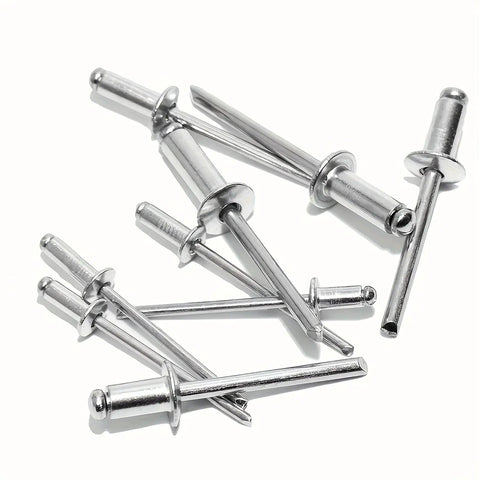 230 Piece Pop Rivets Set Nine SAE Aluminum Blind Rivets With Beefy Case For Auto Metalwork HVAC And DIY Projects Quick Install Vibration Resistant Versatile Rivet Kit aluminum blind rivets