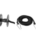 Floating Mat Attachment Kit Heavy Duty Water Safety Tie Down with 118 Inch Rope, hooks, and ABS polyester eyelets