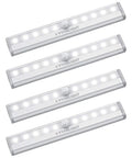 Motion Activated Cordless Under Cabinet Lighting Kit Battery Powered LED Strip Light Bar Stick On Wireless Indoor Lights