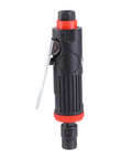 Close-up of Badass 25000 RPM Pneumatic Die Grinder Kit with dual three and six mm collets, suitable for metal and wood polishing.