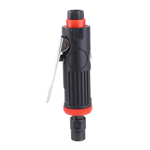Close-up of Badass 25000 RPM Pneumatic Die Grinder Kit with dual three and six mm collets, suitable for metal and wood polishing.