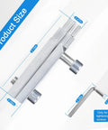 Easy Out Stripped Screw Extractor Set For One Half Inch To One Inch Damaged Screws Bolts And Broken Pipes size diagram