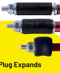 1/2 Inch Plumbing Swet Tool Pro Plug for fast water line repairs, no drain solder joints, high heat, steel, and aluminum