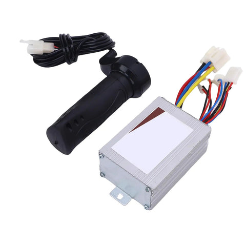 Electric Motor Controller Throttle Grip Beefy High Efficiency Aluminum Alloy For Electric Bikes Tricycles And Motorcycles With Precise Speed Control And Built In Safety Protections