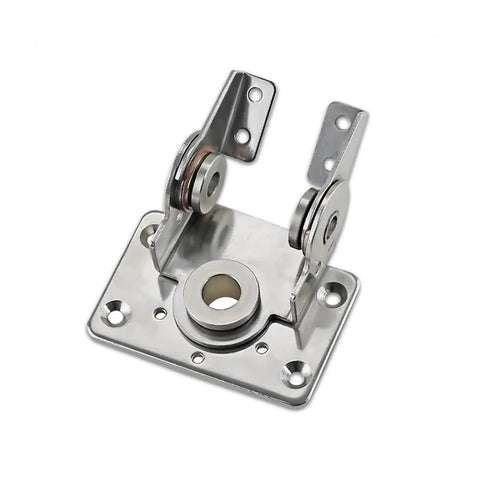 304 stainless steel torque hinge with dual axes; adjustable positioning mounting hardware, 1 piece