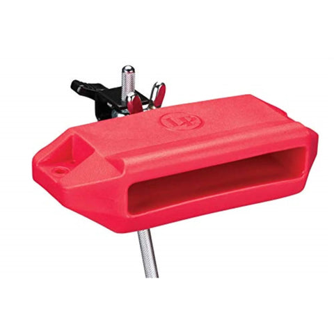 Medium Red Jam Block With Jenigor Construction For Serious Vibe Indestructible Mount Bracket And Eye Bolt Realistic Wood Block Tone For Stage Studio And Practice Sessions mounted red jam block with bracket