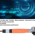 Compact Pneumatic Right Angle Pencil Die Grinder Delivering Hot Shot Air Speed And Rock Solid Torque For Precision Grinding In Tight Spots, alloy steel construction.