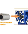 Built Tough 6.35mm To 11mm Stepper Motor Shaft Sleeve Adapter Bushing Precision Turbine Reducer for RV030 installation guide.