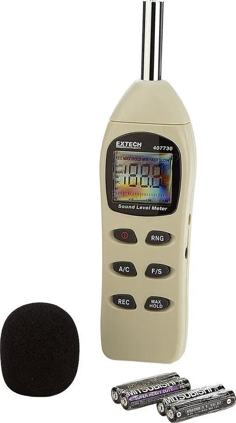 Handheld Must Have Pro Grade Digital Sound Level Meter For Worksites And Audio Installations 40 To 130 dB Range with accessories