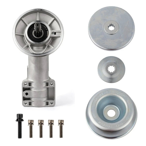 All In One Trimmer Gear Head Kit For Stihl String Trimmers Dope Gearbox Assembly With Thrust Plate Thrust Washer Rider Plate
