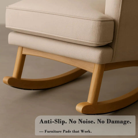 Non Slip Furniture Pads 30 Pack Brown Self Adhesive Rubber Floor Protectors For Hardwood Floors Keep Furniture From Sliding And Scratching