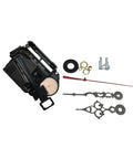 Replacement Battery Clock Pendulum Movement With 1 Inch Shaft Fits Five Eighth Inch Dial DIY Clock Assembly Kit parts