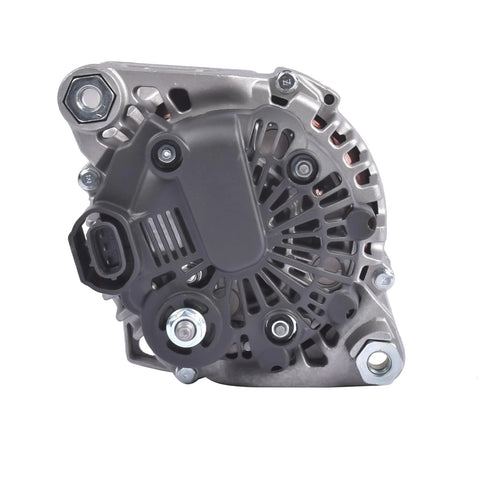 110 Amp 12V Alternator Replacement For Hyundai Santa Fe Sonata Kia Optima Sorento L4 2.4L 2.0L Turbo 2010 2014 Drop In Ready With 6 Groove Clutch Pulley And CW Rotation OEM 37300 2G50