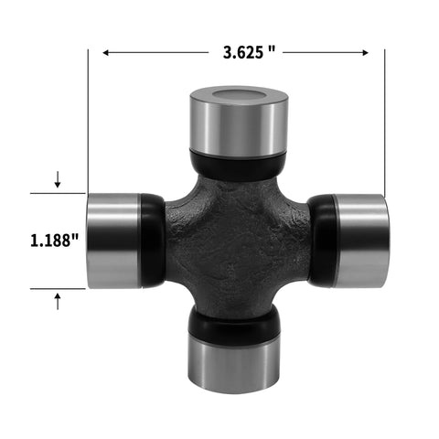 5-178X U Joint Kit 1350 Series OSR Replacement for Ford F-250 F-350 and Dodge Ram 2500 3500, dimensions 1.188 x 3.625 inches