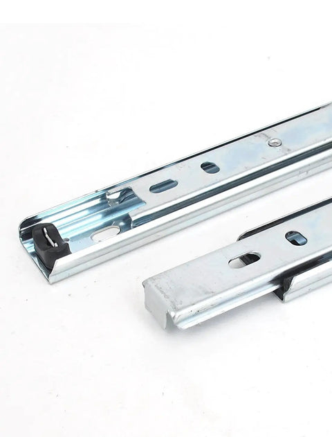 13.3 Inch Full Extension Drawer Slides With Ball Bearing Rails 25mm Wide 55 Lb Capacity 1 Pair for cabinets and desks