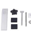 Badass Two Pack T Slot Hold Down Clamps Featuring M8 Threads and Scratch Free Soft Jaws For Router Tables CNC Mills And Drill Press Jigs parts layout