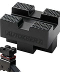 Universal Scissor Jack Pads Rubber Pinch Weld Saddle Protector For Two Ton Jacks Anti Slip Car Lift Pad Spare Tire Jack Support