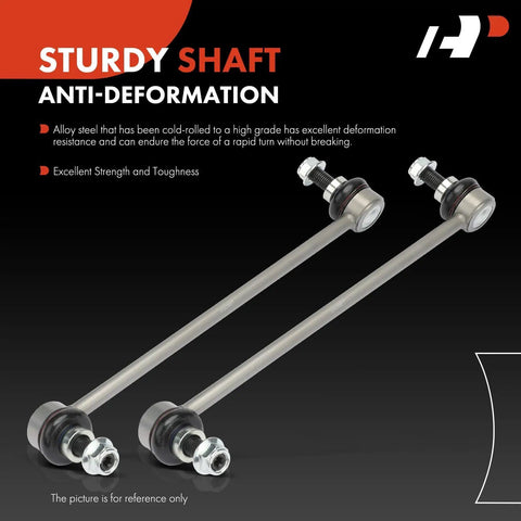 Front Sway Bar Link Kit 2X Stabilizer Links For Mercedes Benz C230 C250 C300 C350 E350 E400 GLK250 GLK350 AWD Models Only