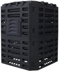 90 Gallon Garden Compost Bin Aerated For Fast No Fuss Easy Assembly Outdoor Composting Built From Premium Recycled Plastic 340 Liter Capacity Lightweight Yet Durable For Fertile Soil And Rich Garden Results