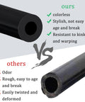 Check Out This Awesome 10 Foot Black Silicone Vacuum Hose For Your Car Or Truck That Stands Up To Crazy Heat And Keeps All Those Engine Vents Sealed Tight So You Dont Have To Worry About Leaking Lines Or Aging Rubber Parts Ever Again While Driving On Any black silicone hose cross section