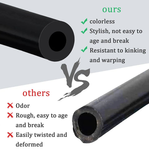 Check Out This Awesome 10 Foot Black Silicone Vacuum Hose For Your Car Or Truck That Stands Up To Crazy Heat And Keeps All Those Engine Vents Sealed Tight So You Dont Have To Worry About Leaking Lines Or Aging Rubber Parts Ever Again While Driving On Any black silicone hose cross section