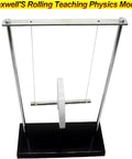 Pendulum Energy Lab Kit for Physics Class showing metal construction with roller on track, kinetic energy demonstrator.