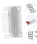 RV Roof Solar Panel Z Brackets Kit For Quick Install Mounting Brackets Aluminum Alloy Clamp System For No Fuss Easy Secure Panel Mounting On Travel Trailers Campers And Mobile Solar Setups showing aluminum brackets and installation tools