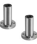 2 Pack LMF12LUU Round Flange Linear Ball Bearing With 12Mm Bore And 21Mm OD Heavy SA52100 Carbon Steel for CNC and 3D printing.