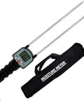 Portable Hay Moisture Tester With Backlit Digital Display, Handy Forage Meter Kit With Bag, Quick Readings For Alfalfa, Leymus Chinensis, And Pennisetum Hydridum, Field Ready Moisture Gauge For Farmers And Ranchers.