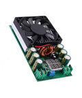 600W Step Down Voltage Regulator Module With Built In Cooling Fan For Industrial And Electronics Projects Handy Adjustable Output Rock Solid Overcurrent And Overtemperature Protection Short Circuit Safeguards Stable Efficient Power Supply Board top view