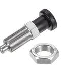 Rock Solid Stainless Steel Push Fit Ball Nose Spring Plunger M20x1.5 Thread 10mm Pin Return Index Locator Hardware Tool with nut