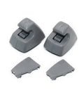 2 Pack Sun Visor Support Clip Replacement For 2007 To 2013 GM Trucks And SUVs Including Silverado Sierra Tahoe Yukon Gray Durable