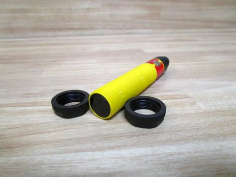 Boss Level Photoelectric Sensor 20 To 250 V AC Power For Industrial Automation Easy Mounting Rock Solid Object Detection S183EQ1 Model D234566 Great For Conveyors And Packaging Lines, yellow cylindrical sensor with mounting nuts