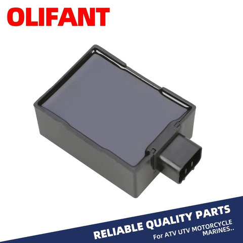 Ignition CDI Box Compatible With Sportsman 400 2005 2009 2014 HO 4x4, featuring 6-pin connection, suitable for Polaris ATV models